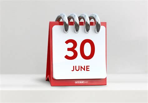 June 30, .